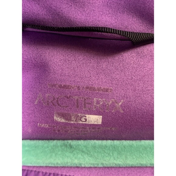 Arcteryx Sylva Gore Women's Size Large Purple Parka Windstopper Jacket - Picture 6 of 11